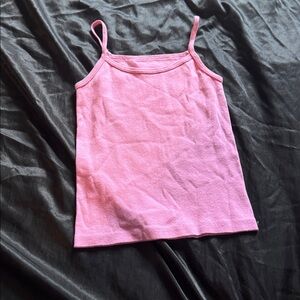 Fruit of the Loom Pink Kids Tank Top